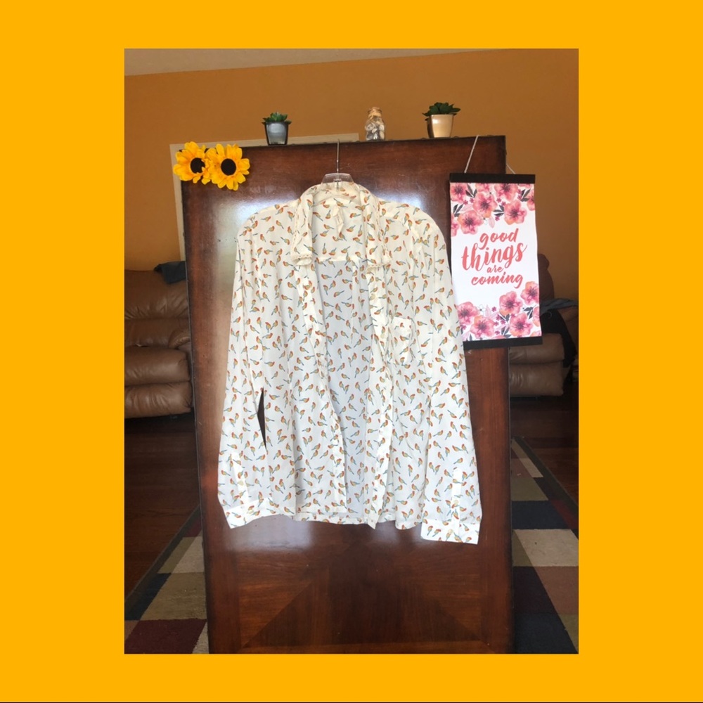 Women’s Knitted Dove Blouse